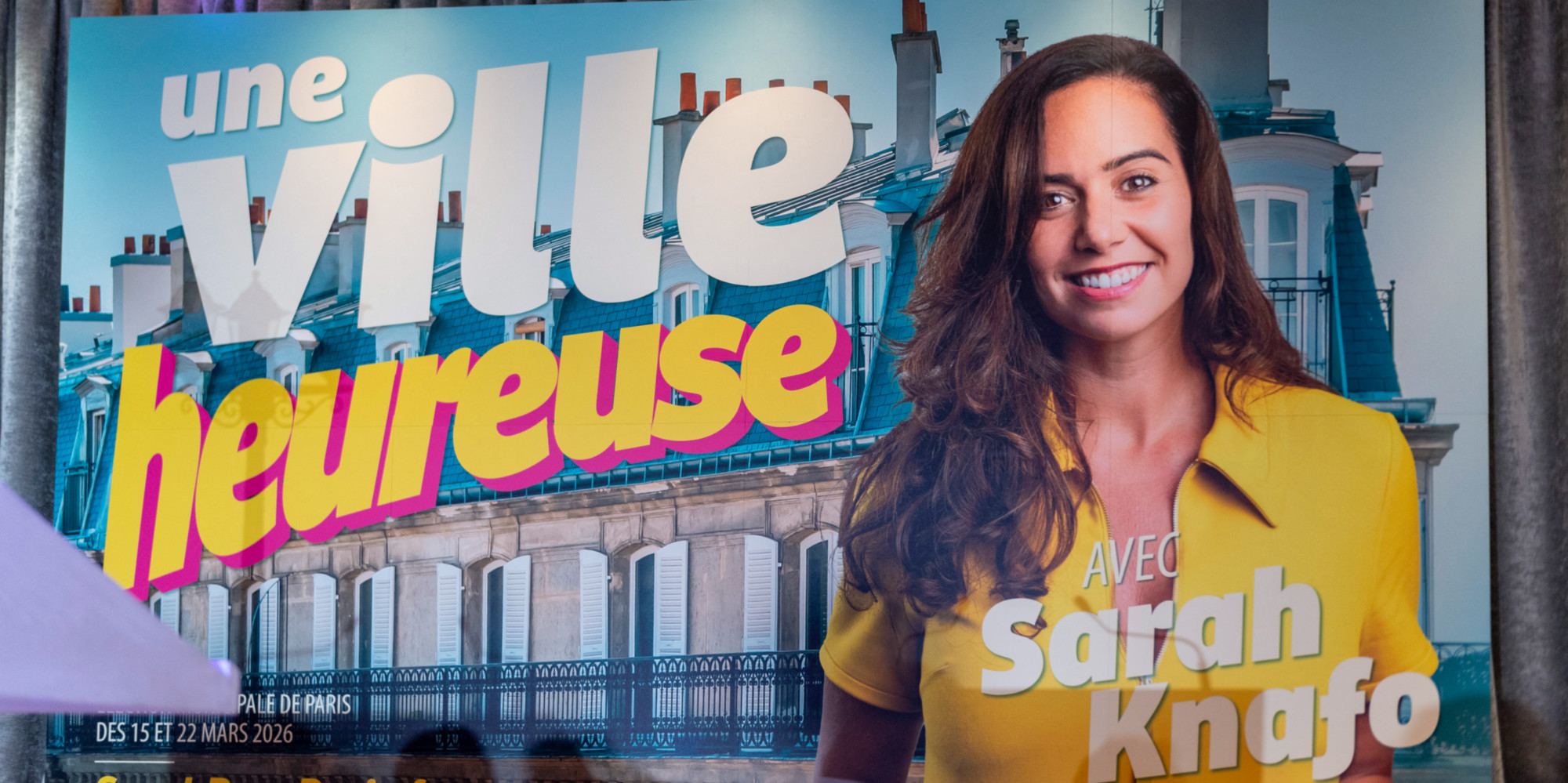 Municipales à Paris : Sarah Knafo dévoile sa feuille de route lors de son premier meeting de campagne