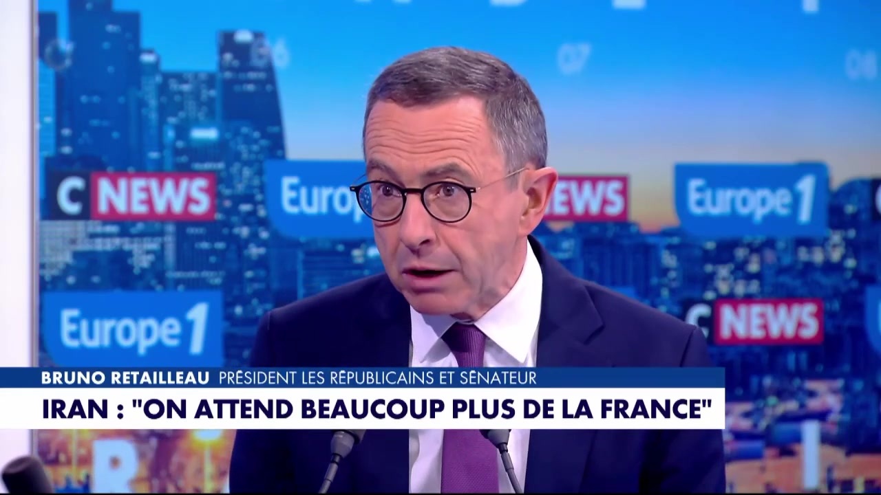 Iran : «Je ne pleurerai pas» la chute du régime des Mollahs, déclare Bruno Retailleau