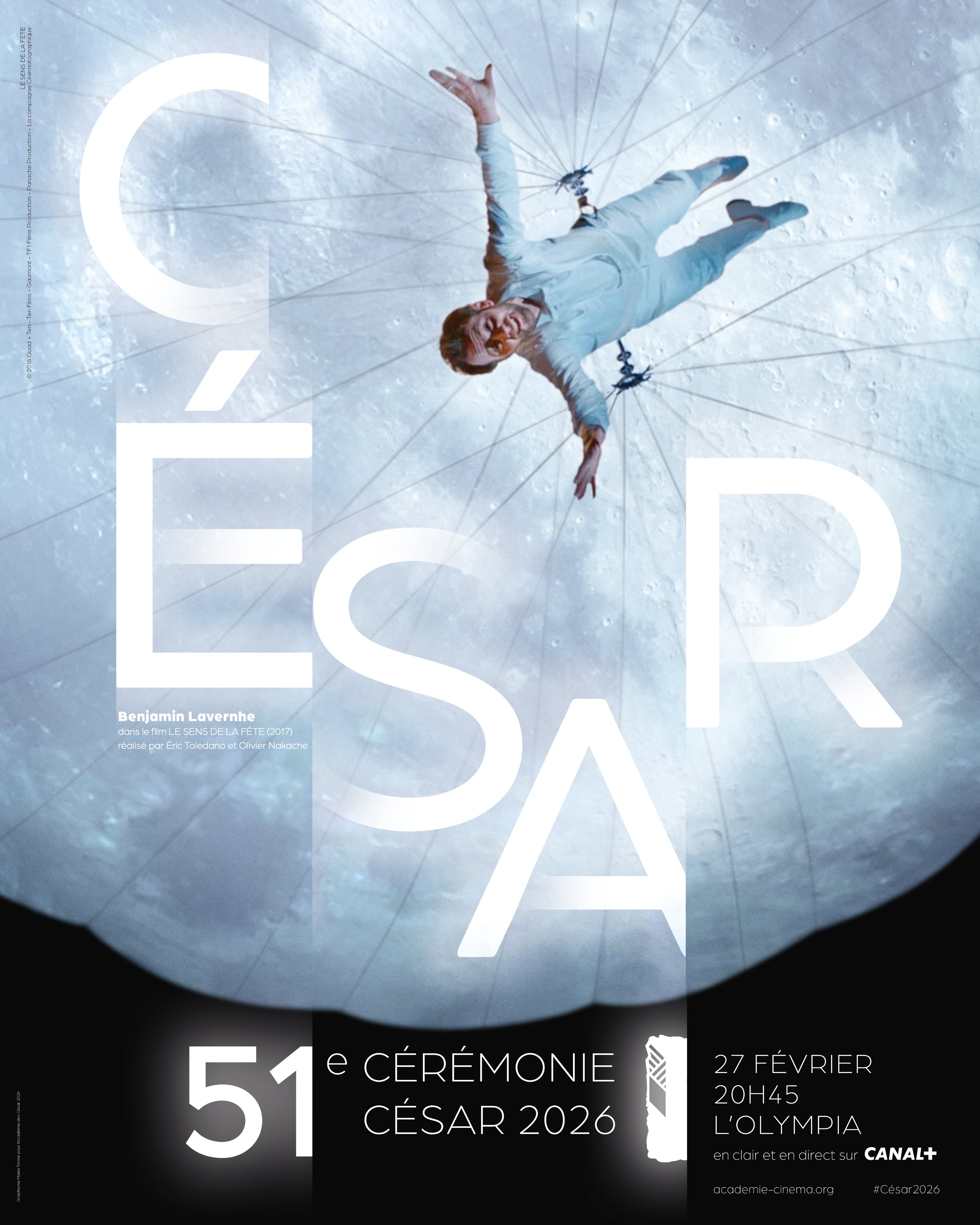 César 2026 : découvrez l'affiche de la 51e cérémonie