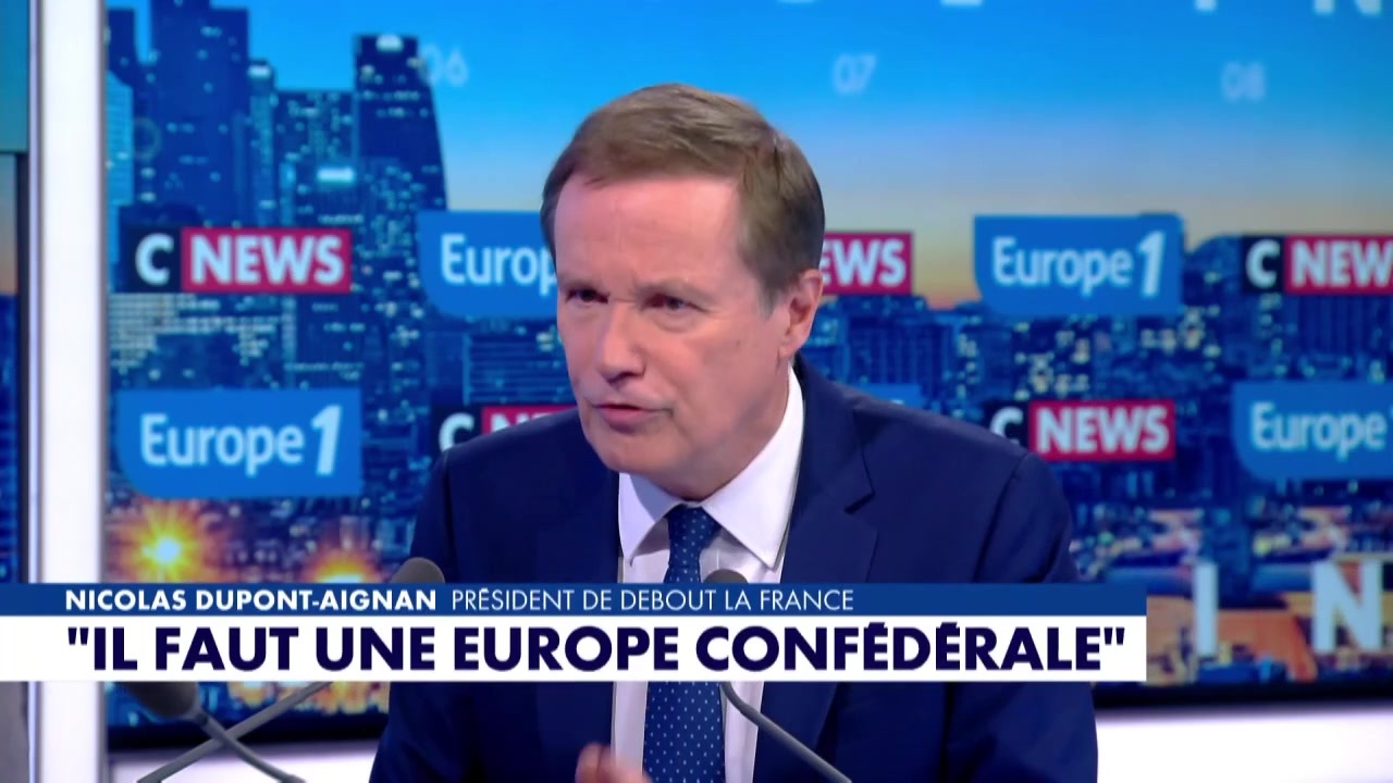 Accord UE-Mercosur : Nicolas Dupont-Aignan propose «la sortie organisée de l’Union» pour  «une Europe confédérale»