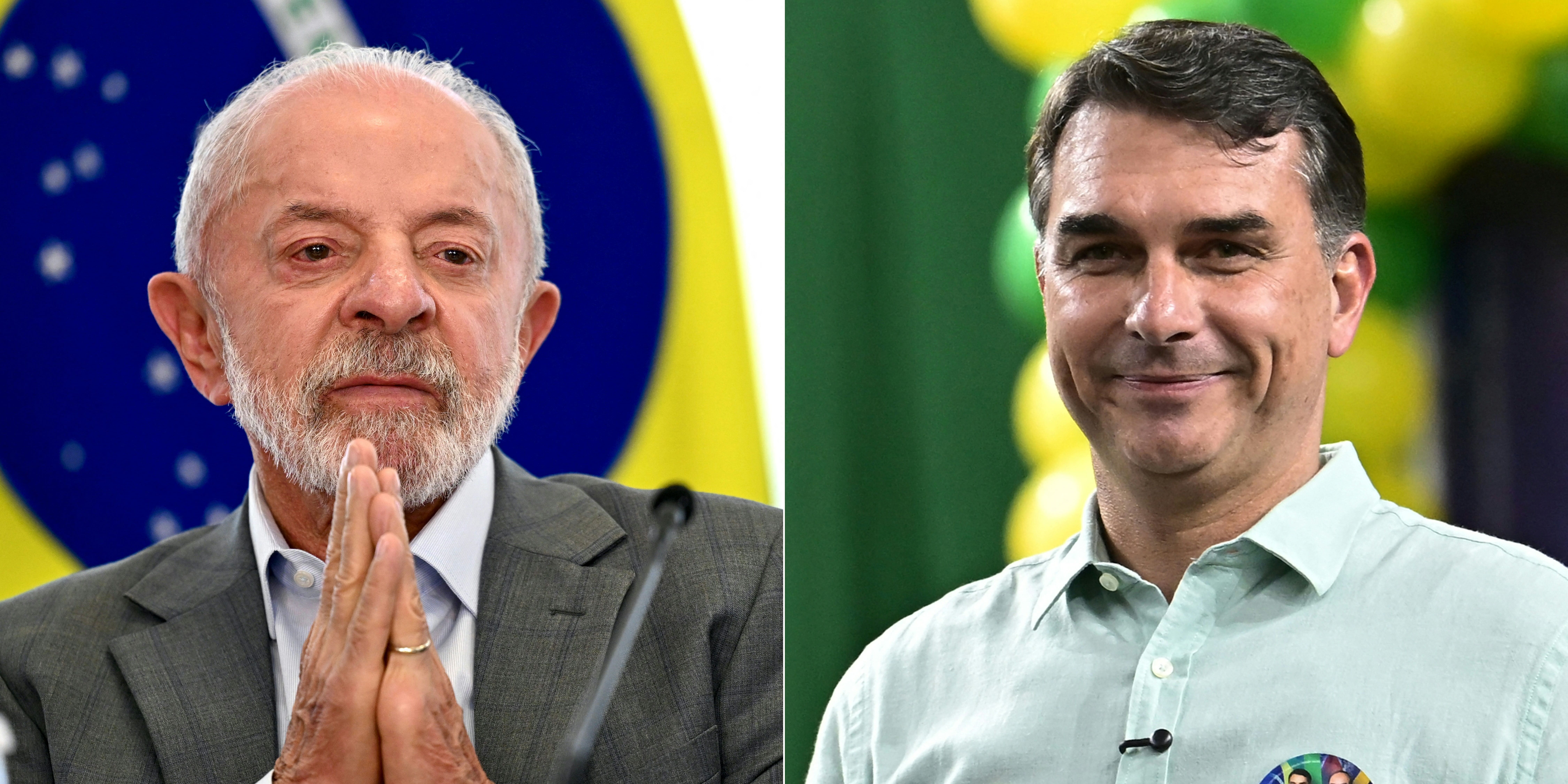 Présidentielle au Brésil : un sondage donne Lula da Silva et Flavio Bolsonaro à égalité à 50 %