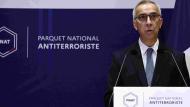Le procureur national antiterroriste Olivier Christen lors de la conférence de presse ce jeudi 29 octobre.