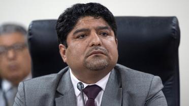 Jorge Torres, ex-fonctionnaire du Parlement péruvien, nie avoir créé un réseau de prostitution au sein de l'institution. 