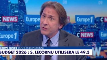 «Le 49-3 n'est pas un outil qui atteste de notre maturité démocratique», déclare Jérôme Guedj sur l'antenne d'Europe 1.