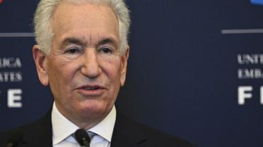 Charles Kushner, ambassadeur américain en France, le 4 décembre 2025 à Paris.