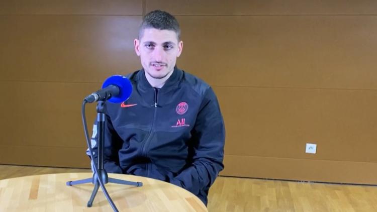 Marco Verratti au micro d'Europe 1