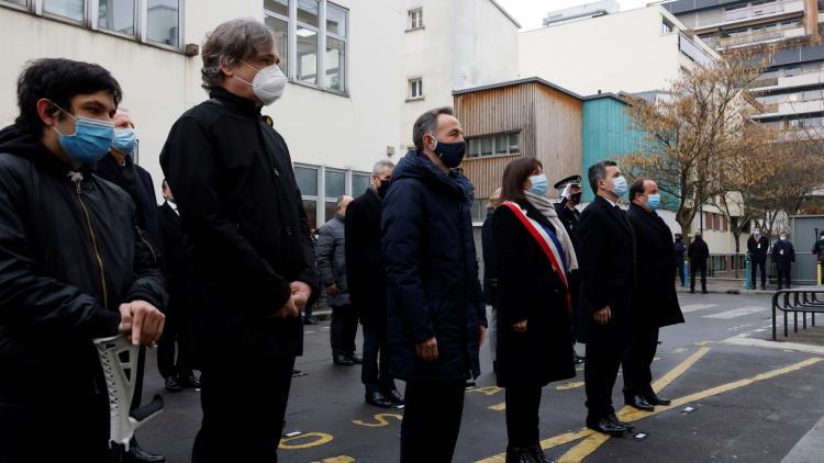 Hommages Charlie Hebdo Thomas COEX / POOL / AFP