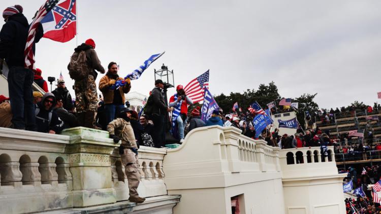 Capitole manifestation Etats-Unis partisans Donald Trump