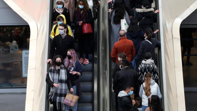 Centres commerciaux masques commerces