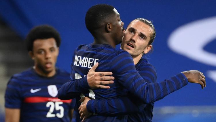 Dembélé Griezmann france
