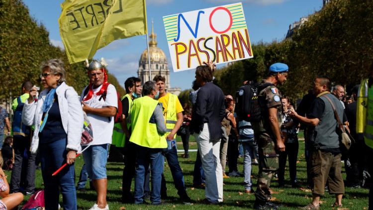 gilets jaunes paris