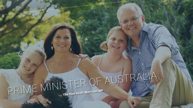 Scott Morrison crédit : Capture d'écran du site officiel du Premier ministre - 1280