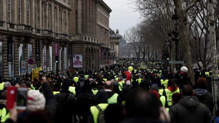 gilets jaunes, Paris, acte 8 crédit : SAMEER AL-DOUMY / AFP - 1280
