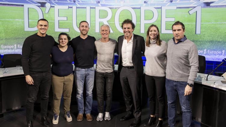 Les auditeurs avec Didier Deschamps (1280x640) Éric Frotier de Bagneux/Capa Pictures/Europe 1