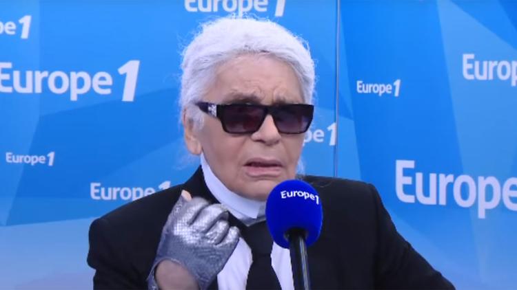 Karl Lagerfeld, Europe 1, 1280