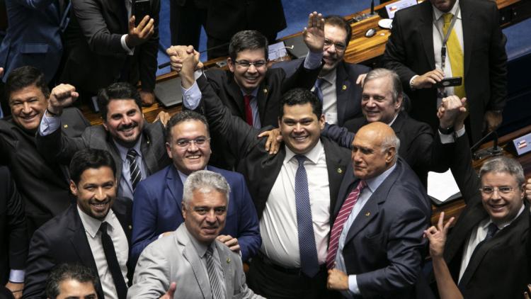 Davi Alcolumbre, sénat Brésil crédit : SERGIO LIMA / AFP