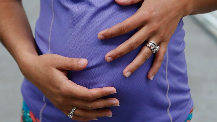 Femme enceinte ULISES RUIZ / AFP