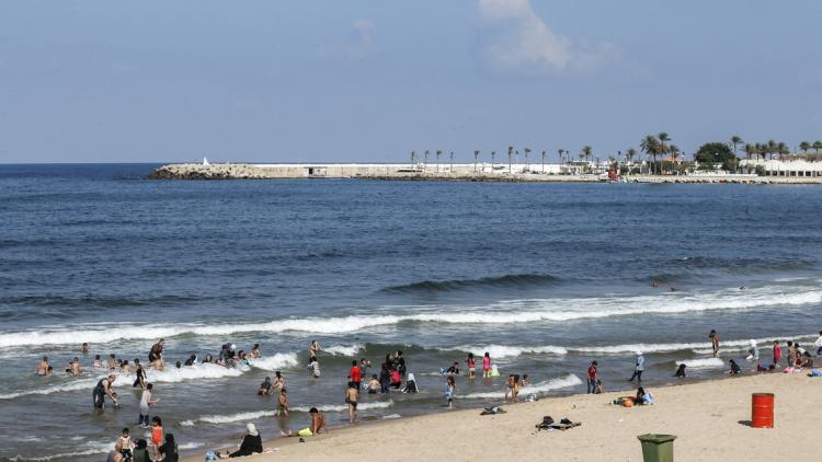 Liban, Beyrouth, plage crédit : ANWAR AMRO / AFP - 1280