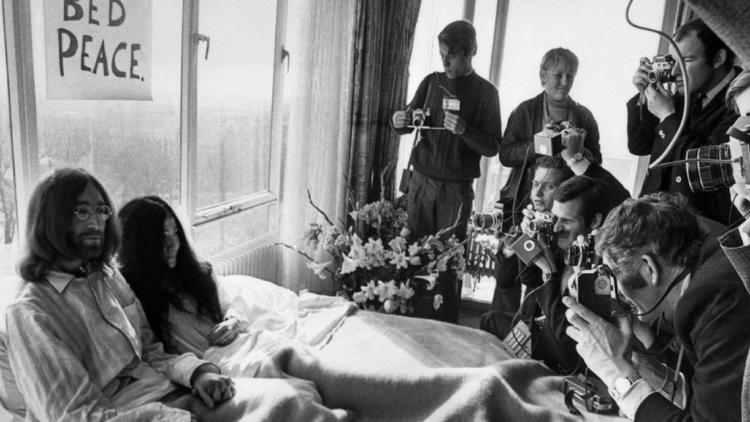 John Lennon et Yoko Ono