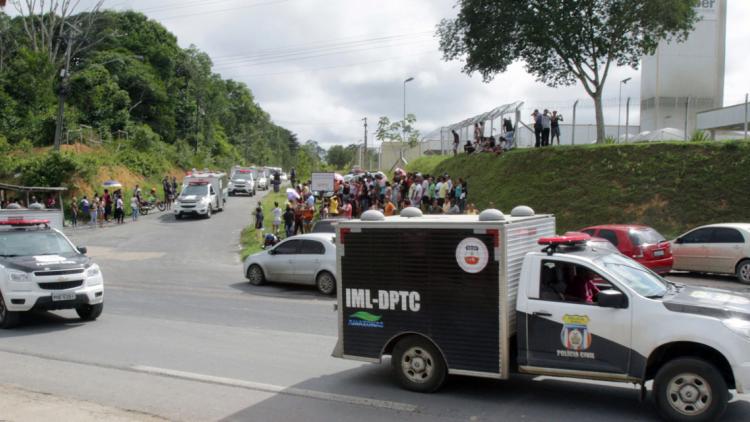 Complexe pénitentiaire Anisio Jobim (Compaj), Brésil crédit : Jair Araujo / AFP - 1280