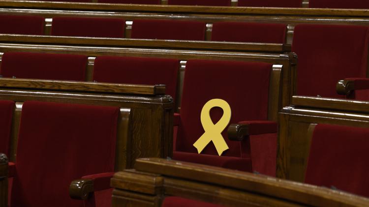 Parlement catalan, crédit : LLUIS GENE / AFP - 1280