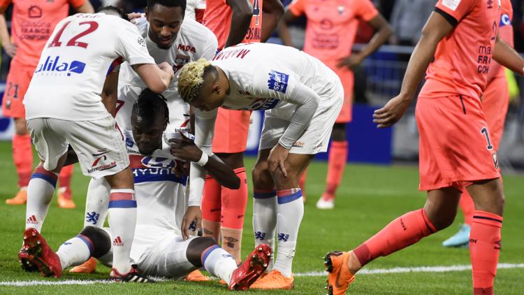 Bertrand Traoré buteur face à Caen (1280x640) JEAN-PHILIPPE KSIAZEK / AFP