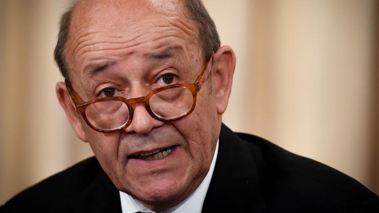Jean-Yves Le Drian crédit : Yuri KADOBNOV / AFP - 1280