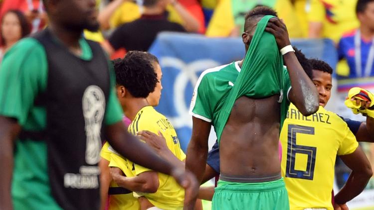 Salif Sané face à la Colombie (1280x640) EMMANUEL DUNAND / AFP