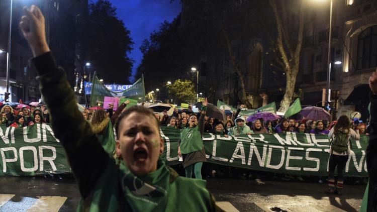 argentine, avortement crédit : EITAN ABRAMOVICH / AFP - 1280