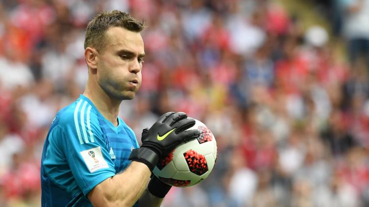 Igor Akinfeev, Russie, Coupe du monde, YURI CORTEZ / AFP 1280