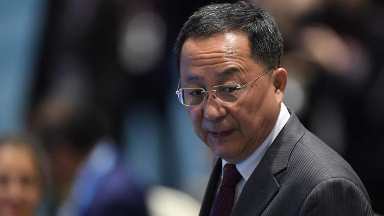 Corée du Nord, Ri Yong Ho, crédit : MOHD RASFAN / AFP - 1280