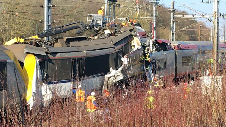 accident train Luxembourg crédit : POLICE GRAND-DUCALE / AFP - 1280