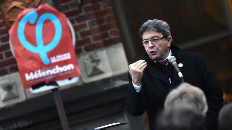 Jean-Luc Mélenchon veut porter sa candidature jusqu'au bout. François LO PRESTI / AFP