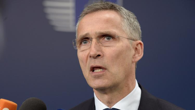 Otan, Jens Stoltenberg  crédit : THIERRY CHARLIER / AFP - 1280