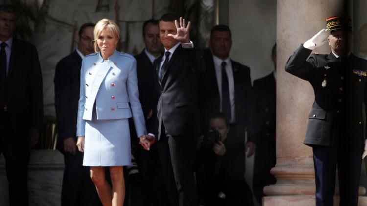 Brigitte Macron Emmanuel Macron 1280