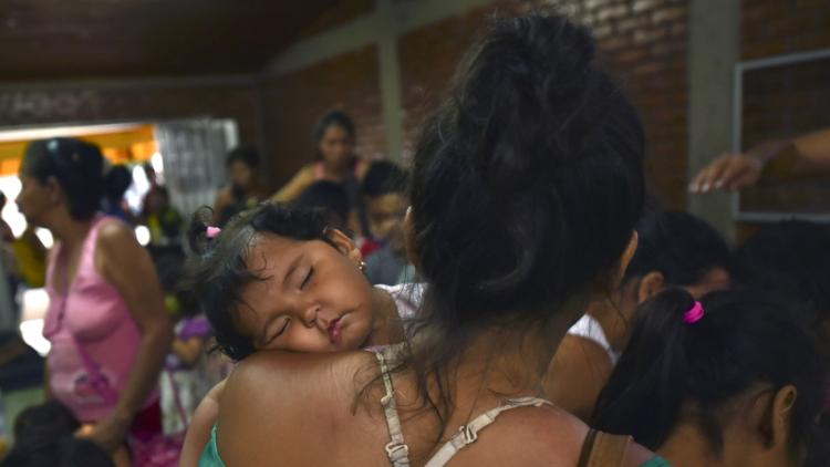 bébé, Venezuela crédit : LUIS ACOSTA / AFP - 1280