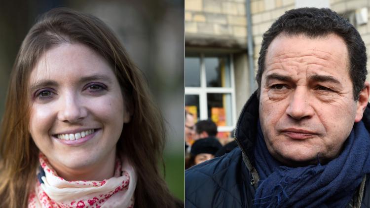 Aurore Bergé affrontent Jean-Frédéric Poisson dans un duel de droites dans les Yvelines. AFP