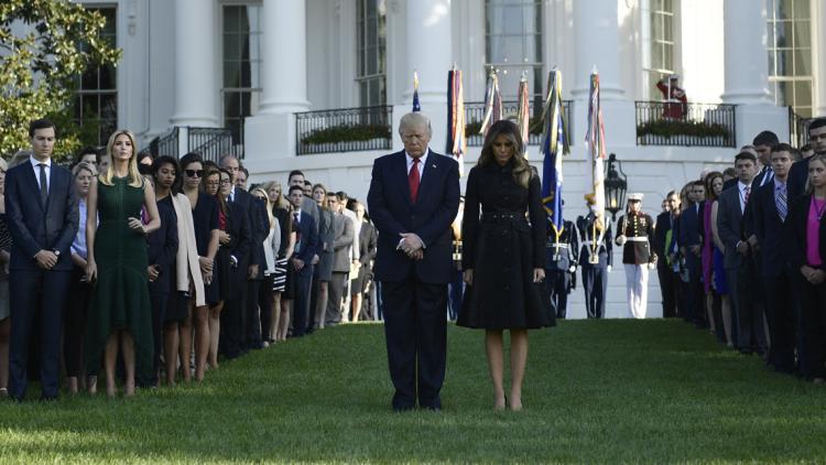 trump minute de silence 11 septembre 1280