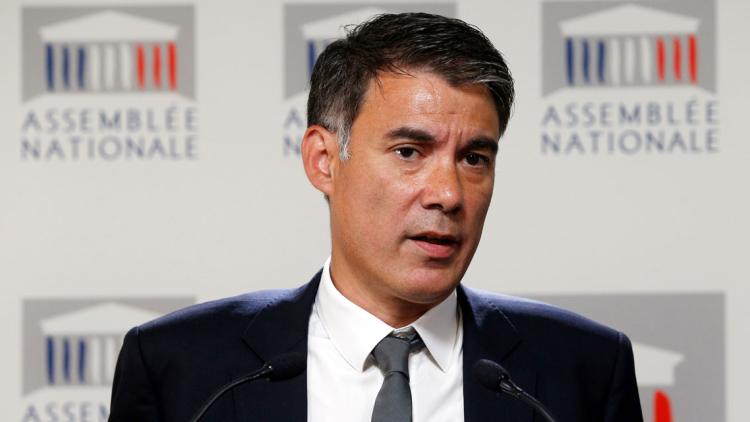 Olivier Faure, président du groupe Nouvelle Gauche à l'Assemblée nationale.