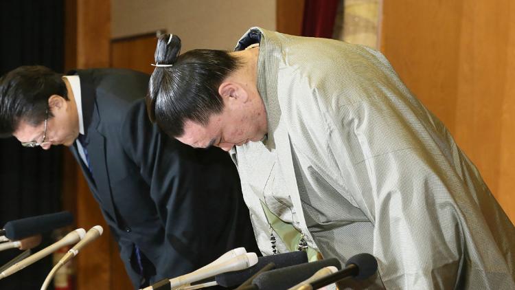 Sumo, Harumafuji crédit : JIJI PRESS / AFP - 1280