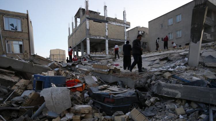 seisme iran, novembre 2017 crédit : POURIA PAKIZEH / ISNA / AFP 1280