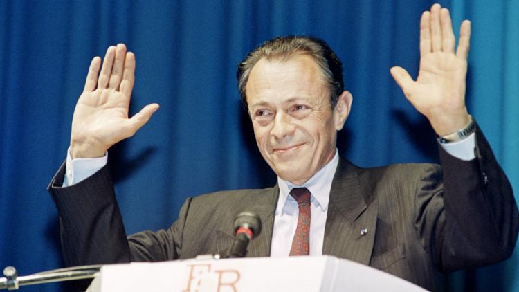 Michel Rocard en 1989 (1280 x 640) MICHEL PLASSARD / AFP