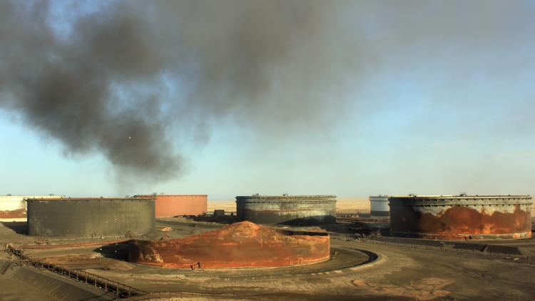 pétrole Libye, crédit : STRINGER / AFP - 1280