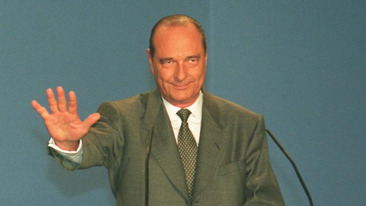 jacques chirac election 7 mai 1995 GEORGES BENDRIHEM /  AFp 1280