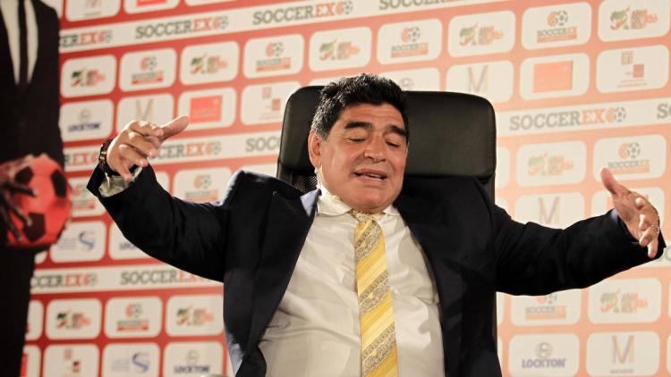 Diego Maradona 1280 KHALIL MAZRAAWI / AFP