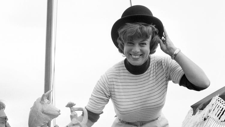 Dora Doll à Cannes dans les sixties, AFP