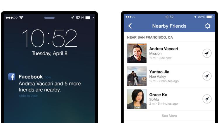 Nearby Friends de Facebook, 1280x640