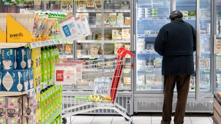 L'inflation reste stable en mars en France. 