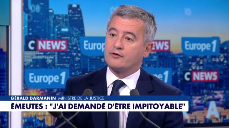 Violences urbaines : «123 personnes sont incarcérées» ce mardi matin, souligne Gérald Darmanin